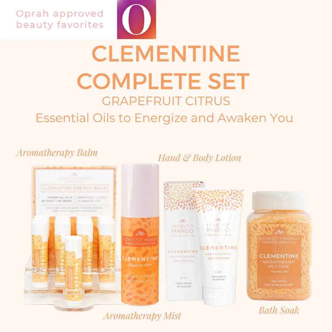 Grapefruit Citrus Clementine Aromatherapy Complete Set