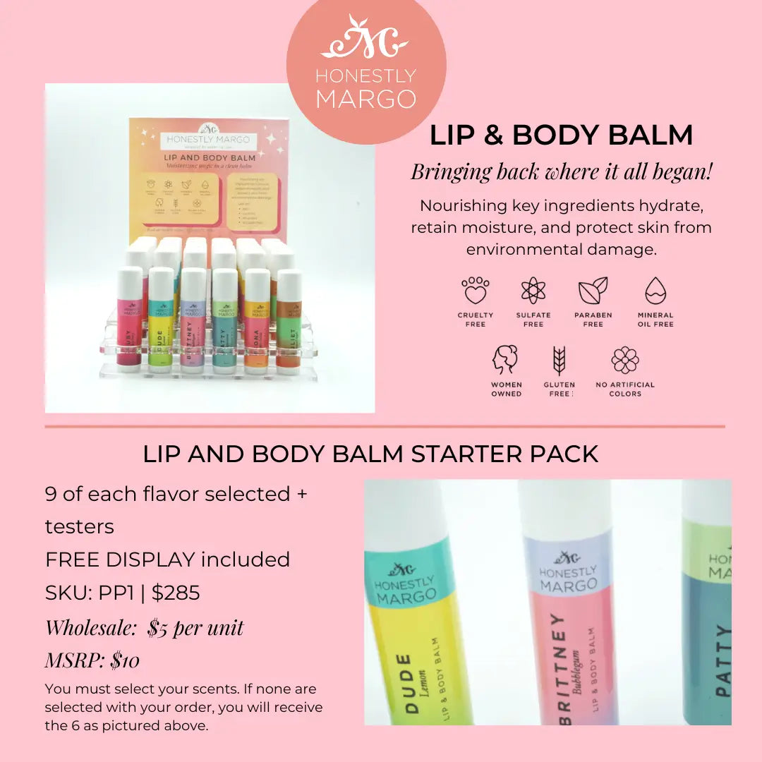 Lip & Body Balm Starter Pack