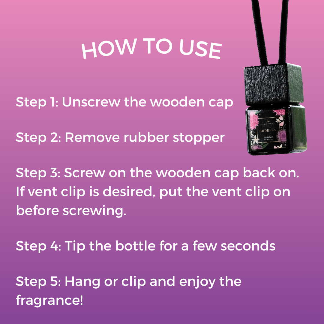 Athena & Artemis Car Diffuser